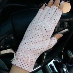 Female Sports Fitness Cycling Sunscreen Touch Screen Long Full Finger Gloves Women Cotton Fashion Half Finger Driving Gloves B91