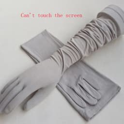 Female Sports Fitness Cycling Sunscreen Touch Screen Long Full Finger Gloves Women Cotton Fashion Half Finger Driving Gloves B91