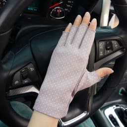 Female Sports Fitness Cycling Sunscreen Touch Screen Long Full Finger Gloves Women Cotton Fashion Half Finger Driving Gloves B91