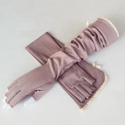 Female Sports Fitness Cycling Sunscreen Touch Screen Long Full Finger Gloves Women Cotton Fashion Half Finger Driving Gloves B91