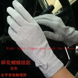 Female Sports Fitness Cycling Sunscreen Touch Screen Long Full Finger Gloves Women Cotton Fashion Half Finger Driving Gloves B91