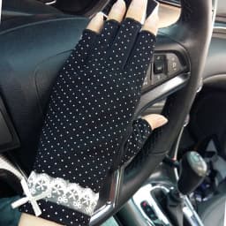 Female Sports Fitness Cycling Sunscreen Touch Screen Long Full Finger Gloves Women Cotton Fashion Half Finger Driving Gloves B91