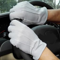 New Men's Summer Outdoor Sports Fitness Cycling Sunscreen Short Sun Gloves Thin Cotton Fashion Touch Screen Driving Gloves L20