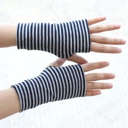 Short Fingers Striped Half Finger Gloves Unisex Sun Protection Pure Drive and Ride Fingerless Style Warm Fashionable Gloves