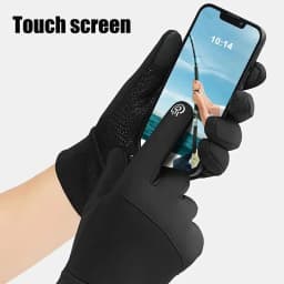 Autumn Winter Warm Windproof Waterproof Touch Screen Gloves for Men And Women Outdoor Fishing Running Cycling Skiing Cold Gloves