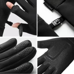Autumn Winter Warm Windproof Waterproof Touch Screen Gloves for Men And Women Outdoor Fishing Running Cycling Skiing Cold Gloves