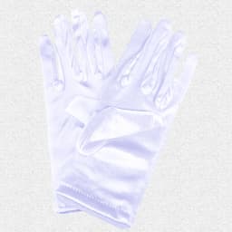 Women Wedding Brides Satin Short Gloves Opera Banquet Stage Performances Multicolored Elegant Temperament Princess