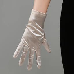 Women Wedding Brides Satin Short Gloves Opera Banquet Stage Performances Multicolored Elegant Temperament Princess
