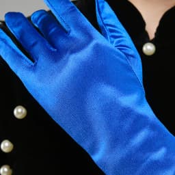 Women Wedding Brides Satin Short Gloves Opera Banquet Stage Performances Multicolored Elegant Temperament Princess