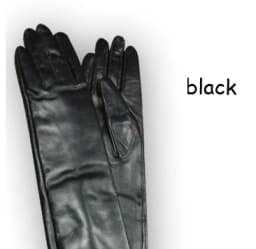 Sale 2026 Winter Women Genuine Leather 30cm/40cm/50cm Long Evening Gloves Female Customized Large 2XL Size Black/Red/White Luvas