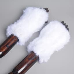 New Arrival Female Natural Rabbit Fur Gloves Knitted Warm Real Rex Rabbit Fur Mittens Women Winter Outdoor Rex Rabbit Fur Gloves