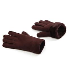 2017 Winter Thick Faux Wool Sheepskin Gloves Mittens Fashion Unisex Wind Suede Leather Fur Women Men Warmer Cycling Gloves G127