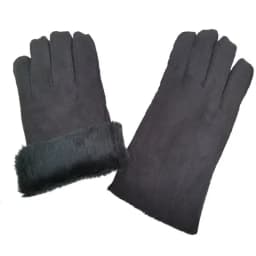 2017 Winter Thick Faux Wool Sheepskin Gloves Mittens Fashion Unisex Wind Suede Leather Fur Women Men Warmer Cycling Gloves G127