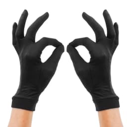 100% Natural Mulberry Silk Glove Women Summer Skin Care Sunscreen Breathable Sleep Moisturizing Touch Screen Driving Mittens A60