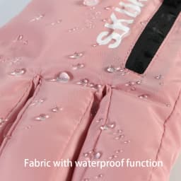 WOMEN'S Professional Winter Warm Skiing Gloves, Warm Snow Gloves, Waterproof Motorcycle Gloves, Smile 506 Touch Screen