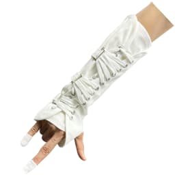 Handmade Bandage Michael Jackson ultimate collection Dangerous White Cotton ArmBrace Punk glove for performance