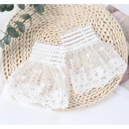 Lace Cuffs White Detachable Autumn Sleeve Fake Sleeve Ruffles Elbow Sleeve Sun Protection Gloves Sweater Decorative Accessories