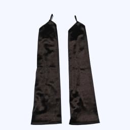 48cm Women Satin Hook Finger Long Fingerless Gloves Solid Retro Style Opera Evening Proms Dress Etiquette Cosplay Accessories