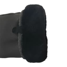 New Men's sheepskin gloves men's leather gloves winter outdoor warm double layer sheepskin thickened deerskin design gloves