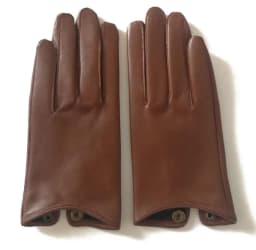 Women's Natural Sheepskin Leather Gloves Female Genuine Leather Motorcycle Driving Gloves R760