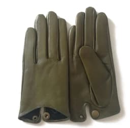 Women's Natural Sheepskin Leather Gloves Female Genuine Leather Motorcycle Driving Gloves R760