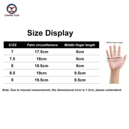 CHING YUN New Women Gloves Genuine Leather Winter Autumn Ladies Fashion Brand High Quality Goat Skin Warm 6 Buckle Gloves Woman