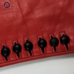 CHING YUN New Women Gloves Genuine Leather Winter Autumn Ladies Fashion Brand High Quality Goat Skin Warm 6 Buckle Gloves Woman