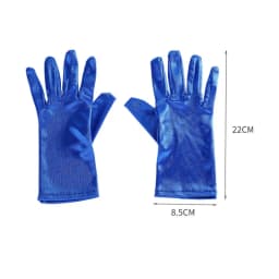 22cm 55cm Women Satin Multicolor Evening Wear Gloves Cosplay Opera Banquet Etiquette Elasticity Fashion Eelgant