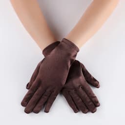 22cm 55cm Women Satin Multicolor Evening Wear Gloves Cosplay Opera Banquet Etiquette Elasticity Fashion Eelgant
