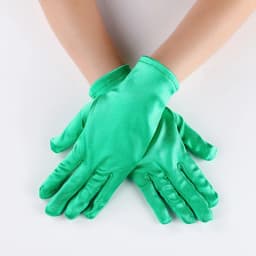 22cm 55cm Women Satin Multicolor Evening Wear Gloves Cosplay Opera Banquet Etiquette Elasticity Fashion Eelgant