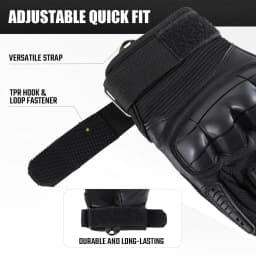 TouchScreen Tactical Full Finger Gloves Hard Rubber Paintball Airsoft Bicycle Combat PU Leather Anti-skid Cycling Work Glove Men