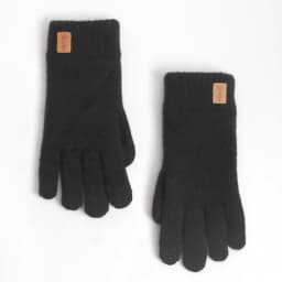 Women's Alpaca Knitted Mittens Warm Fleece Lined Knit Gloves with Touchscreen for Girls Winter Gifts Thick Warm Outdoor Gloves