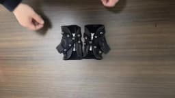 Hip Hop Punk Imitation Leather Fingerless Gloves Women Techwear Style Zipper Sport Motorcycle Gloves Guantes