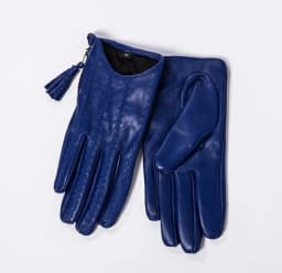 Women'a natural sheepskin leather tassel zipper driving glove lady's fashion genuine leather motorcycle glove R3372