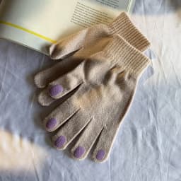 Japanese Manicure Nail Polish Gloves Winter Women's Knit Wool Yarn Full Finger Warm Coldproof Nonslip Sport Cycling Mittens H76