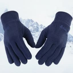 Winter Warm Fleece Gloves for Women Men Thermal Full Finger Gloves Cold Resistance Windproof Outdoor Skiing Cycling Mittens