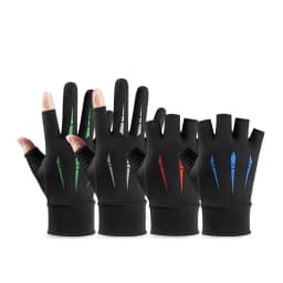 Breathable Spring Autumn Gloves Thin Short Half Finger Bike Gloves Men Women Tight Fitness Summer Sports Driving Biking Gloves