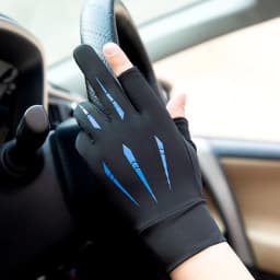 Breathable Spring Autumn Gloves Thin Short Half Finger Bike Gloves Men Women Tight Fitness Summer Sports Driving Biking Gloves