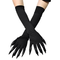 Halloween Cosplay 45cm Funny Claw Gloves Horror Long Nail Suitable for Role Playing Party Dress Up and Thriller Performances