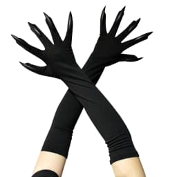 Halloween Cosplay 45cm Funny Claw Gloves Horror Long Nail Suitable for Role Playing Party Dress Up and Thriller Performances