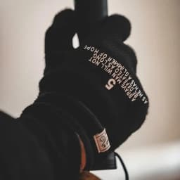 Maden Winter Warm Cycling Tactical Gloves Vintage Knitted Print Full-finger Gloves Business Autumn Warm Fashion Gift Gloves
