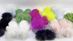 Luxury Women Natural Rabbit Fur Mittens Fox Fur Trimming Real Rabbit Fur Gloves Ladies Fur Elastic Hand Made Drop Shipping