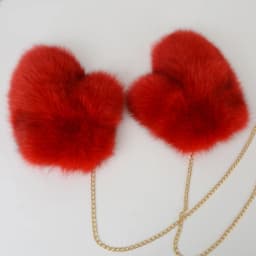 2026 New Brand Winter Women Natural Real Fox Fur Gloves Warm 100% Genuine Fox Fur Mittens Girl Fashion Luxur Real Fox Fur Glove