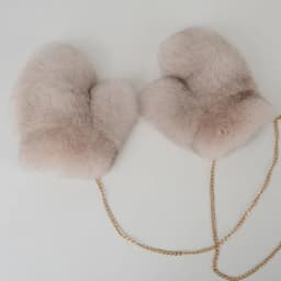 2026 New Brand Winter Women Natural Real Fox Fur Gloves Warm 100% Genuine Fox Fur Mittens Girl Fashion Luxur Real Fox Fur Glove