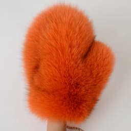 2026 New Brand Winter Women Natural Real Fox Fur Gloves Warm 100% Genuine Fox Fur Mittens Girl Fashion Luxur Real Fox Fur Glove