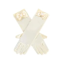 Girl Snow White Gloves Dress Up Party Supplies Children Princess Cosplay Costume For Elsa Anna Belle Gloves Pink Purplle Yellow