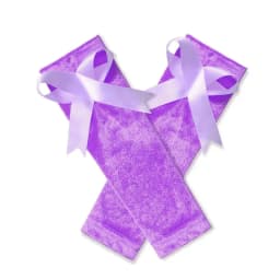 Girl Snow White Gloves Dress Up Party Supplies Children Princess Cosplay Costume For Elsa Anna Belle Gloves Pink Purplle Yellow