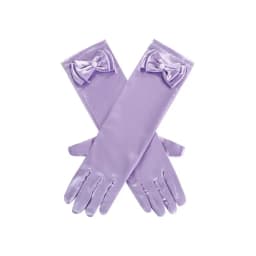 Girl Snow White Gloves Dress Up Party Supplies Children Princess Cosplay Costume For Elsa Anna Belle Gloves Pink Purplle Yellow