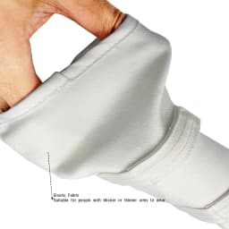 Michael Jackson Punk Rock Music Retro Handmade Fingerless Gloves with Arm Brace Suitable for Adults, Black or White,