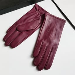2026 Elegant Fashion Driving Gloves Genuine Real Goat Leather Gloves Women Fashion Winter Autumn Short Mittens G600